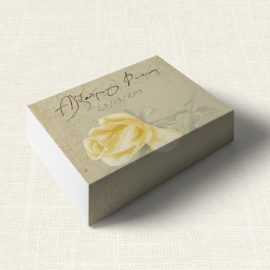 Κουτάκι Γάμου MyMastoras®- Yellow Roses