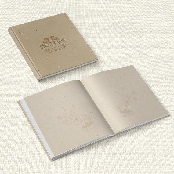 Βιβλίο Ευχών Γάμου MyMastoras® - Calendar Birds